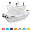 CUDDY Floating Cooler and Dry Storage Vessel for Land & Water – 40QT– White