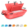 GoSports CUDDY Floating Cooler and Dry Storage Vessel for Land & Water – 40QT– Coral