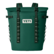 YETI Hopper M20 Series Backpack Soft Sided Coolers with MagShield Access, Black Forest Green