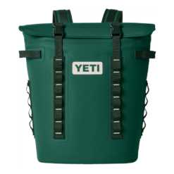 YETI Hopper M20 Series Backpack Soft Sided Coolers with MagShield Access, Black Forest Green