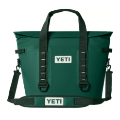 YETI Hopper M30 2.0 Soft Cooler - Black Forest Green