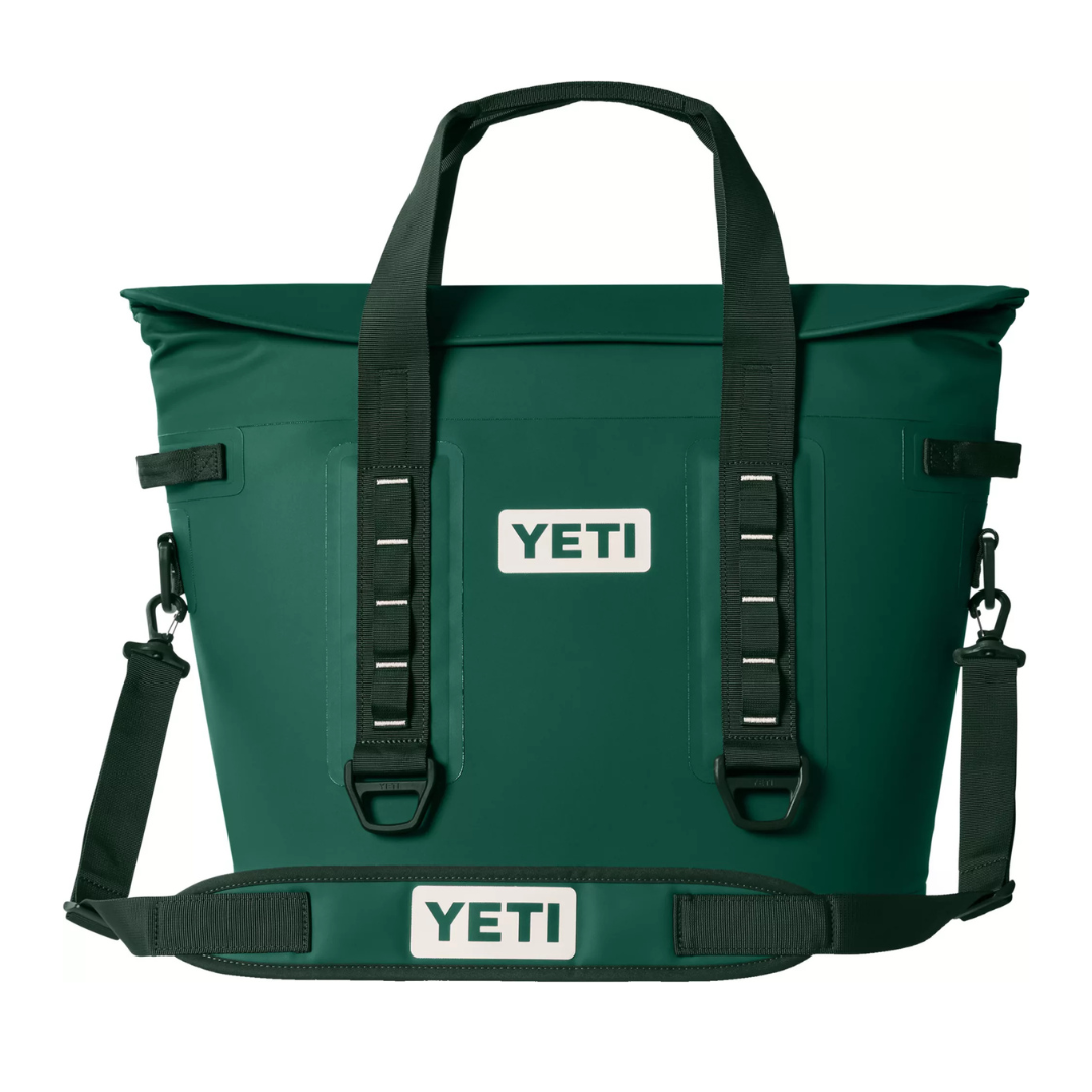 YETI Hopper M30 2.0 Soft Cooler - Black Forest Green YETI Hopper M30 2.0 Soft Cooler - Black Forest Green
