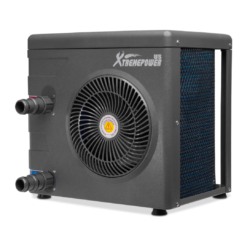 XtremepowerUS Pool Heater up to 4,000 Gallons Above Ground Pool, Titanium Heat Exchanger Pool Heat Pump 14,800BTU/hr, 115V/60Hz