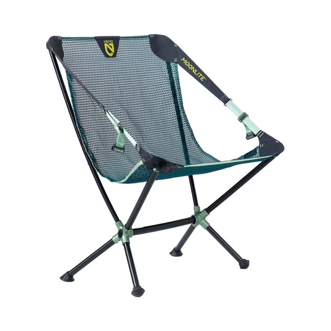 NEMO 2025 Moonlite Reclining Camp Chair, Lagoon NEMO 2025 Moonlite Reclining Camp Chair, Lagoon
