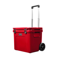 YETI Roadie 60 Wheeled Cooler, Rescue Red