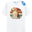 Vintage Beagle Dog T Shirt, Retro Dog Lover Gift Tee