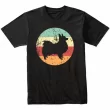 Vintage Retro Papillon Dog T Shirt, Dog Lover Shirt