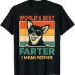 Funny Chihuahua Dog Dad Shirt, Retro Dog Shirt
