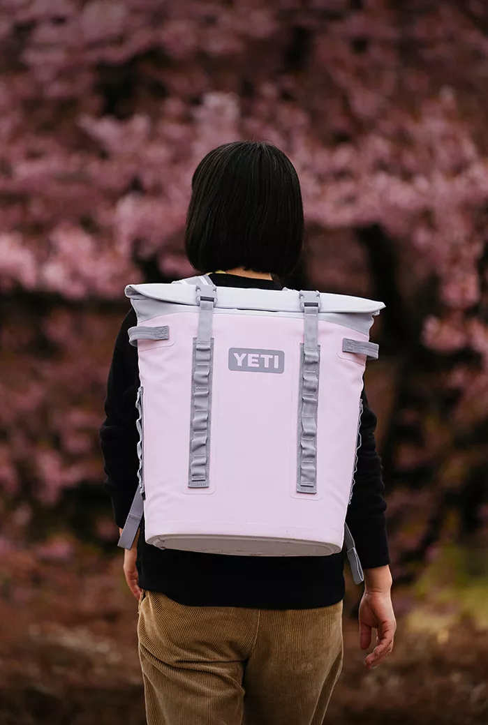 YETI Hopper M20 Series Backpack Soft Sided Coolers with MagShield Access, Cherry Blossom - Image 10