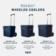 YETI Roadie 60 Wheeled Cooler, Rescue Red YETI Roadie 60 Wheeled Cooler, Rescue Red