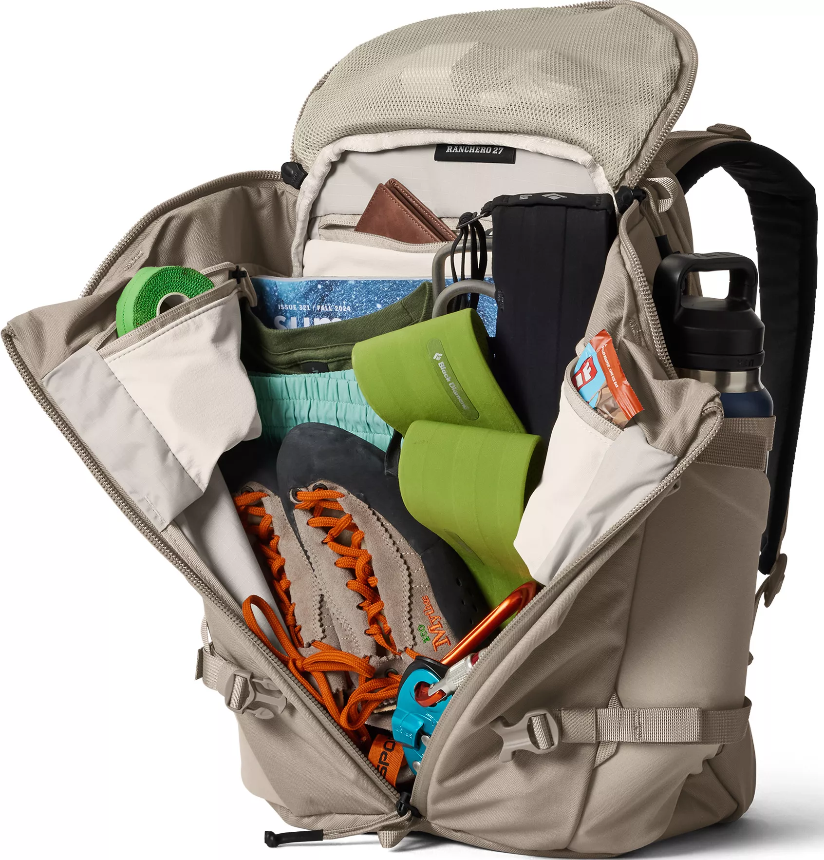 YETI Ranchero 27L Backpack, Cape Dark Taupe YETI Ranchero 27L Backpack, Cape Dark Taupe - Image 7