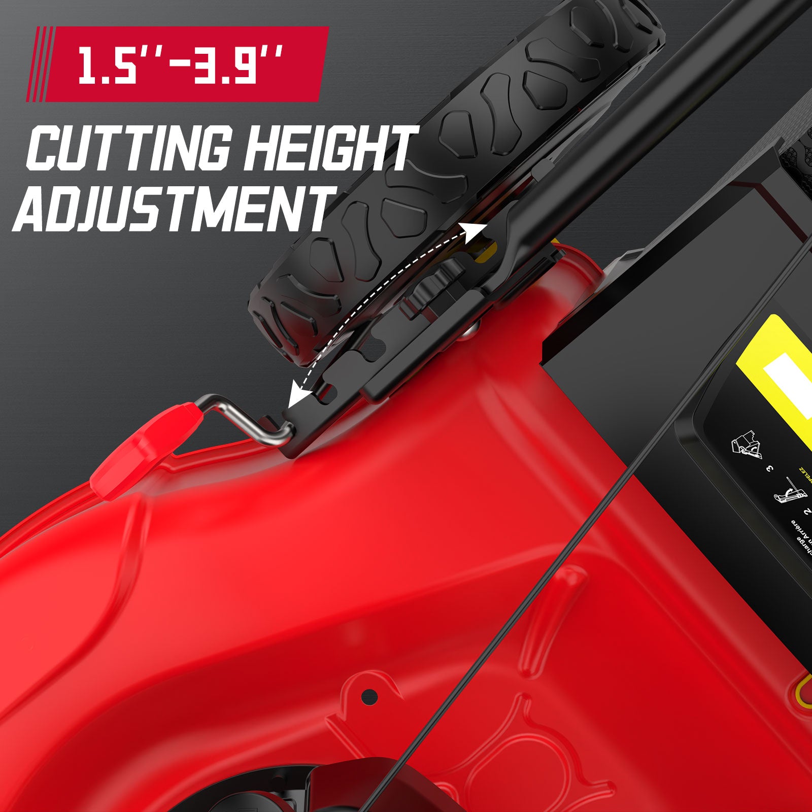 Powersmart 21" 140cc Gas Push Lawn Mower w/ Briggs & Stratton 550EX Engine B8721P Powersmart 21" 140cc Gas Push Lawn Mower w/ Briggs & Stratton 550EX Engine B8721P - Image 5