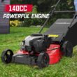 Powersmart 21" 140cc Gas Push Lawn Mower w/ Briggs & Stratton 550EX Engine B8721P Powersmart 21" 140cc Gas Push Lawn Mower w/ Briggs & Stratton 550EX Engine B8721P