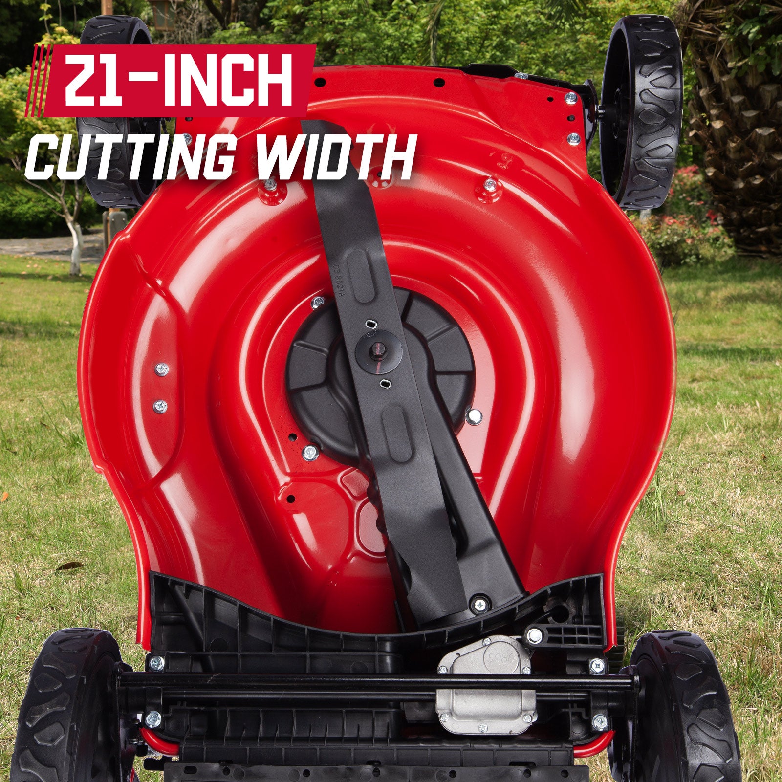 Powersmart 21" 140cc Gas Push Lawn Mower w/ Briggs & Stratton 550EX Engine B8721P Powersmart 21" 140cc Gas Push Lawn Mower w/ Briggs & Stratton 550EX Engine B8721P - Image 7