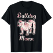Dog Mom Shirt, Cute Bulldog Mama Tee for Women