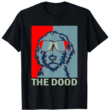 The Dood Dog Shirt, Funny Labradoodle Dog Retro Poster Style Tee