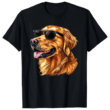 Cool Golden Retriever Sunglasses Shirt, Funny Dog Lover Gift Tee