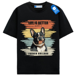 French Bulldog Retro Shirt, Retro Dog Lover Tee