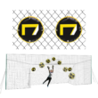 Open Goaaal 3-in-1 Soccer Training Rebounder & Goal Backstop Net - Soccer Goal
