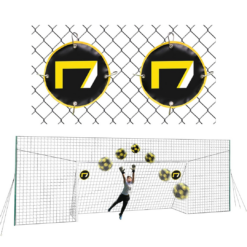 Open Goaaal 3-in-1 Soccer Training Rebounder & Goal Backstop Net - Soccer Goal