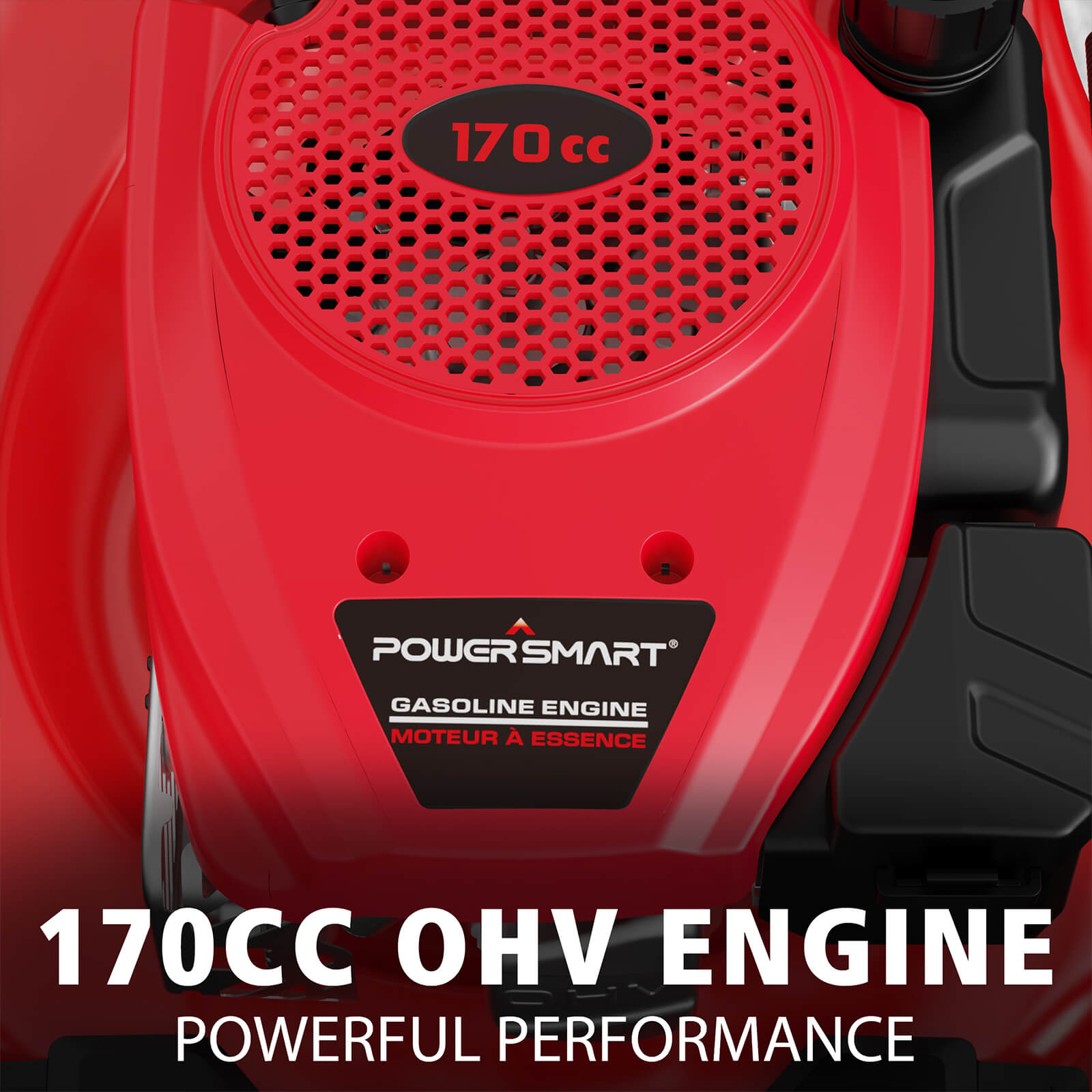 Powersmart 21 " 170cc Gas Self-Propelled 3-in-1 Lawn Mower V8721S Powersmart 21 " 170cc Gas Self-Propelled 3-in-1 Lawn Mower V8721S - Image 6