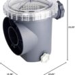 Intex Krystal Clear Sand Filter Pump for Above Ground Pools, 12-inch, 110-120V with GFCI