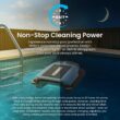 Betta Flex Solar-Powered Robotic Pool Skimmer – Cordless with Dual Cleaning Modes, Soft-Touch Pool Protection. Compatible with Infinity Edge, In-Ground & Above-Ground Pools (Blue)