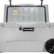 Original 110 Quart Ice Chest Heavy Duty High Performance Roto-Molded Commercial Grade Insulated Cooler with Wheels