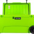 Original 110 Quart Ice Chest Heavy Duty High Performance Roto-Molded Commercial Grade Insulated Cooler with Wheels