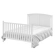 Storkcraft Steveston 5-in-1 Convertible Crib and Changer with Drawer (White) – GREENGUARD Gold Certified, Crib and Changing -Table Combo with Drawer, Converts to Toddler Bed, Daybed and Full-Size Bed