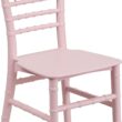 Flash Furniture Hercules Series Children's Resin Event Chairs, Commercial/Residential All Occasion Chairs for Kids, 330 lb. Static Weight Capacity, Set of 10, Pink