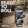 Evolution Power Tools, MCS Stand, Mitering Chop Saw Stand with Powerlift Assist Evolution Power Tools, MCS Stand, Mitering Chop Saw Stand with Powerlift Assist | Heavy-Duty Steel Frame, All-Terrain Wheels, Compatible with Evolution S355CPS, R355CPS, Gas-Strut Lift