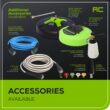 Greenworks Pro 3000-PSI 2-GPM Cold Water Battery Pressure washer with 5 Spray Tips