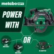 Metabo HPT Multi-Volt 36-volt 4 -Amp 7-1/4-in Brushless Hybrid Capable Cordless Circular saw ( Battery Included )