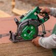 Metabo HPT Multi-Volt 36-volt 4 -Amp 7-1/4-in Brushless Hybrid Capable Cordless Circular saw ( Battery Included )