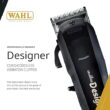 Wahl Professional Cordless Designer Clipper, Lithium-Ion Battery, 100-Minute Run Time, Powerful Rotary Motor