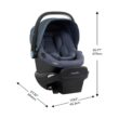 Evenflo Revolve180 LiteMax NXT Rotational Infant Car Seat with SensorySoothe (Flint)
