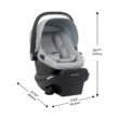 Evenflo Revolve180 LiteMax NXT Rotational Infant Car Seat with SensorySoothe (Quartz)