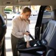 Evenflo LiteMax NXT Infant Car Seat with SensorySoothe (Quartz)