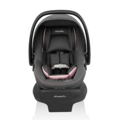 Evenflo LiteMax NXT Infant Car Seat with SensorSafe (Primrose Pink)
