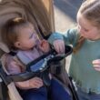 Evenflo Shyft Intuiti+ Stroller with Green & Gentle Fabric (Agate)