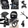 Evenflo Shyft Intuiti+ Stroller (Dubhan Black)