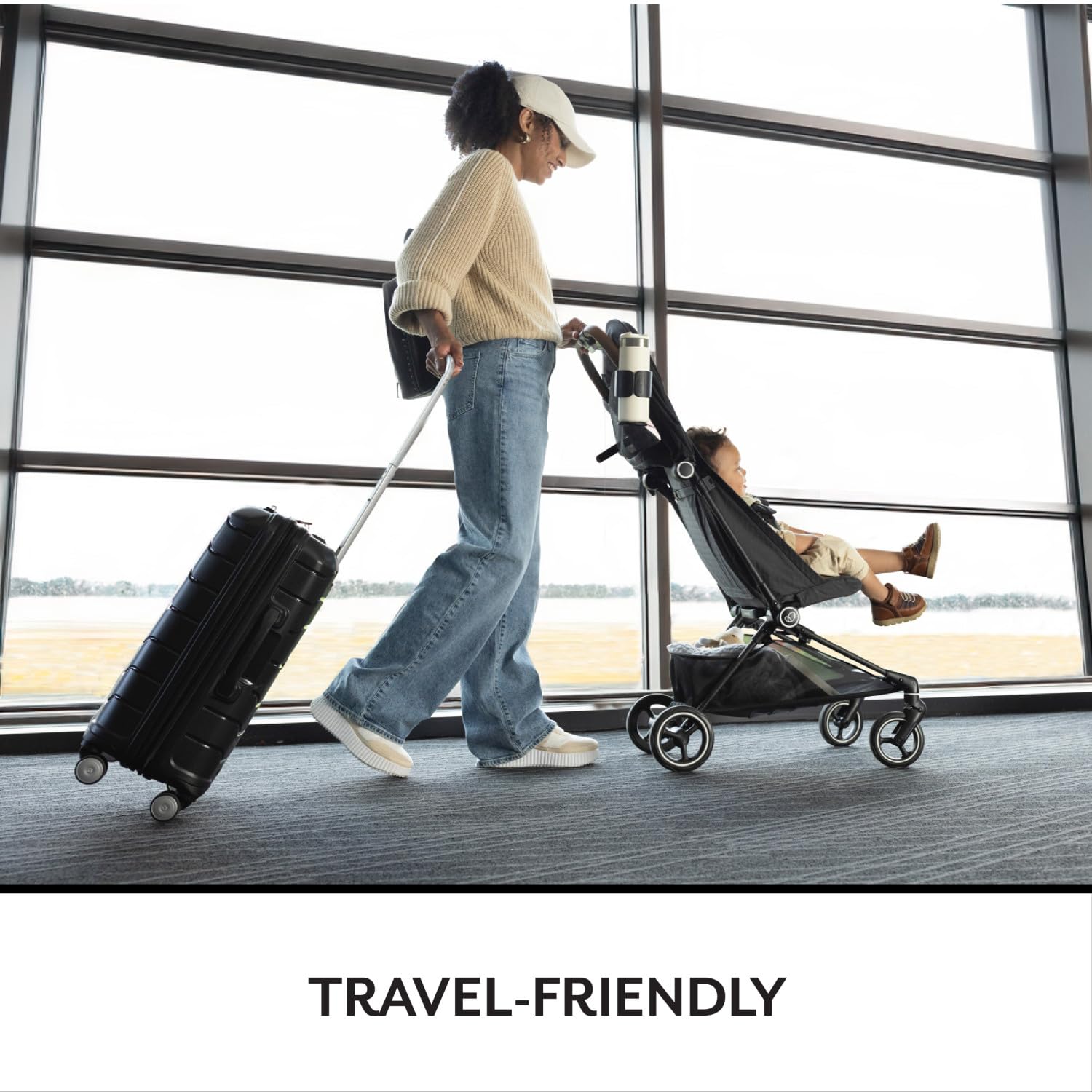 Evenflo Hummingbird Ultra-Lightweight Carbon Fiber Stroller (Calypte Pink) Evenflo Hummingbird Ultra-Lightweight Carbon Fiber Stroller (Calypte Pink)