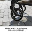 Evenflo Hummingbird Ultra-Lightweight Carbon Fiber Stroller (Crest Gray)