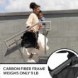 Evenflo Hummingbird Ultra-Lightweight Carbon Fiber Stroller (Crest Gray)