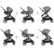 Evenflo Shyft Intuiti Travel System with Revolve180 LiteMax NXT Rotational Infant Car Seat (Fossil Gray) Evenflo Shyft Intuiti Travel System with Revolve180 LiteMax NXT Rotational Infant Car Seat (Fossil Gray)