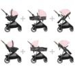 Evenflo Shyft Intuiti Travel System with Revolve180 LiteMax NXT Rotational Infant Car Seat (Amaranth Pink)