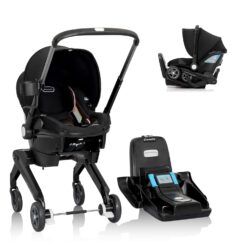 Evenflo Shyft DualRide Infant Car Seat and Stroller Combo (Ayer Pink)
