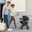 Evenflo Shyft DualRide Infant Car Seat and Stroller Combo (Ayer Pink)