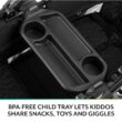 Evenflo Pivot Xplore Dreamz All-Terrain Stroller Wagon with Bassinet Insert (Jetsetter Black)